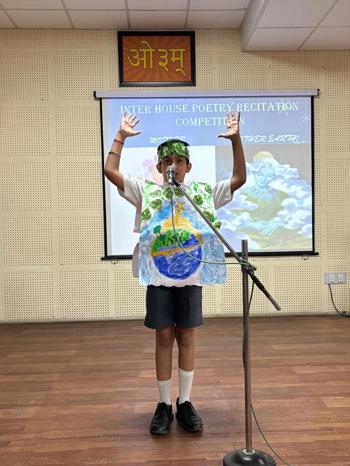 Inter-house poem Recitation Competition
